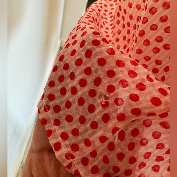 Marc Jacobs Silk Polka Dot Top - Size 2 - Picture 8 of 10